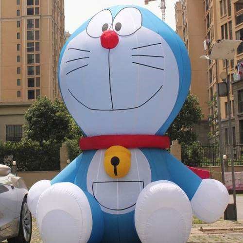 哈尔滨机器猫卡通充气人物